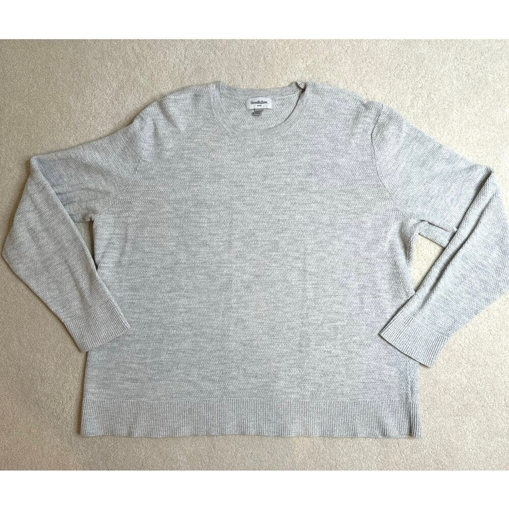 Goodfellow: Gray Knit Crewneck Sweater